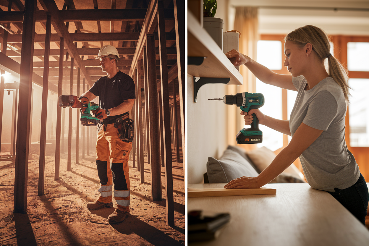 cordless drill use