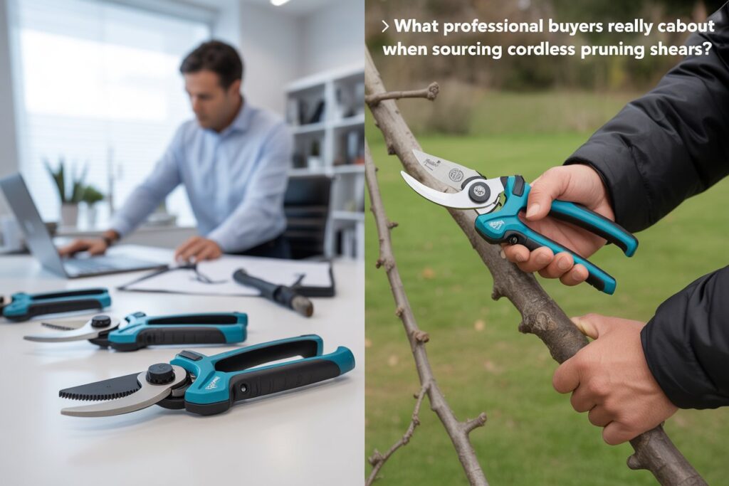 What Professional Buyers Care About When Sourcing Cordless Pruning Shears